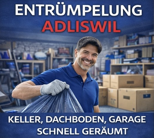Kellerr, Dachboden, Garageräumung in Adliswil schnell und zuverlässig