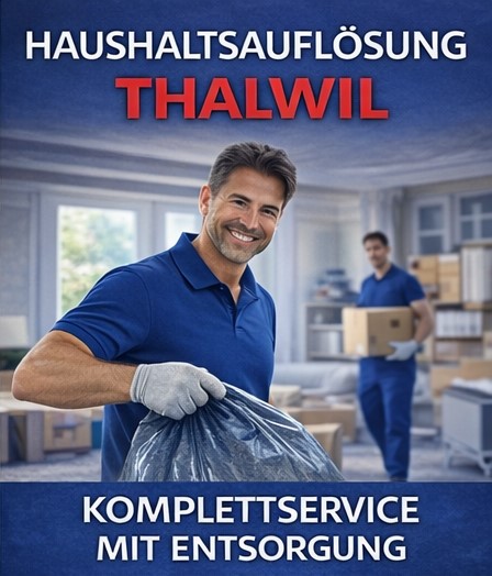 Haushaltsauflösung Thalwil schnell und zuverlässig