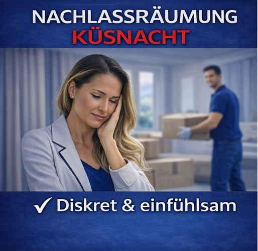 Diskrete Todesfallräumung in Küsnacht mit professionellem Räumungsservice