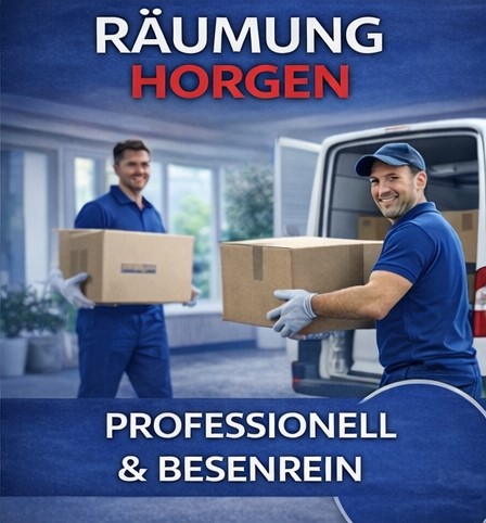 Professionelle Keller- und Garagenräumung in Horgen mit Entsorgung