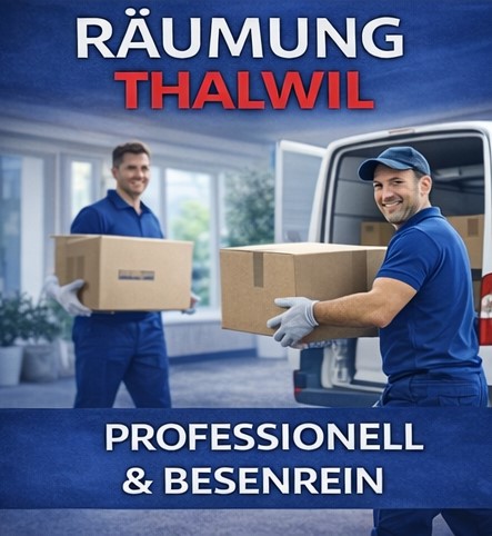 Professionelle Keller- und Garagenräumung in Thalwil mit Entsorgung