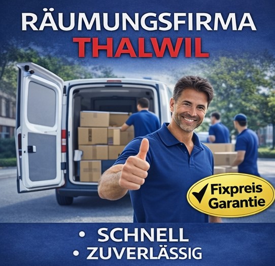 Räumungsfirma Thalwil – zuverlässig, diskret und professionell