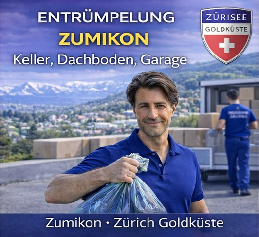 Kellerr, Dachboden, Garageräumung in Zumikon schnell und zuverlässig