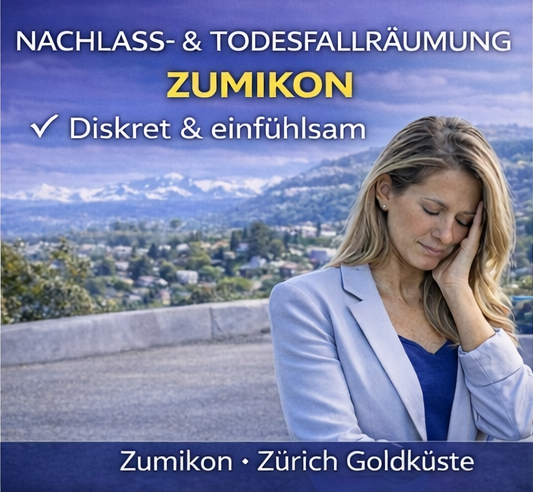 Diskrete Nachlassräumung in Zumikon mit professionellem Räumungsservice
