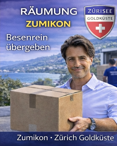 Professionelle Wohnungsräumung in Zumikon mit zuverlässigem Komplettservice