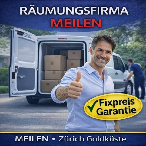 Professionelle Räumungsfirma in Meilen für Räumungen, Entsorgung und Haushaltsauflösungen