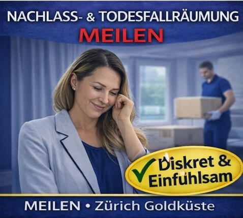Diskrete Todesfallräumung in Meilen mit professionellem Räumungsservice