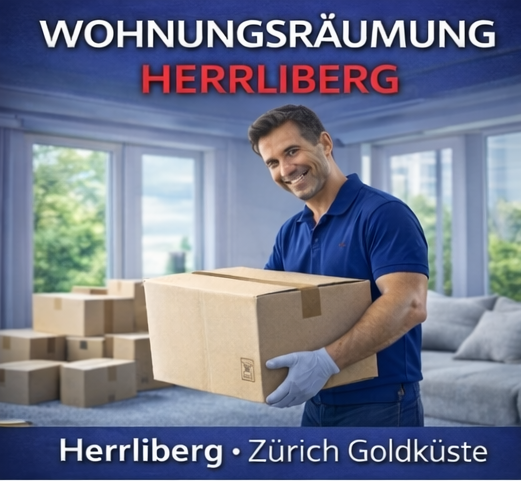 Professionelle Wohnungsräumung in Herrliberg mit zuverlässigem Komplettservice