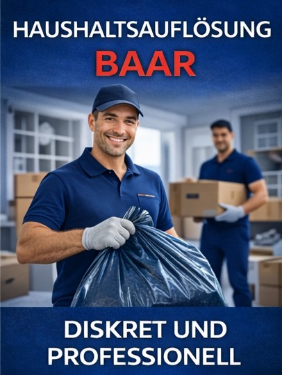 Haushaltsauflösung Baar schnell und zuverlässig