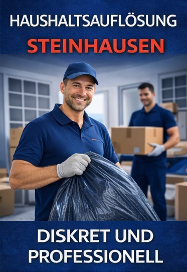Haushaltsauflösung Steinhausen schnell und zuverlässig