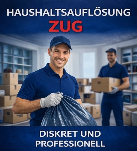 Haushaltsauflösung Zug schnell und zuverlässig