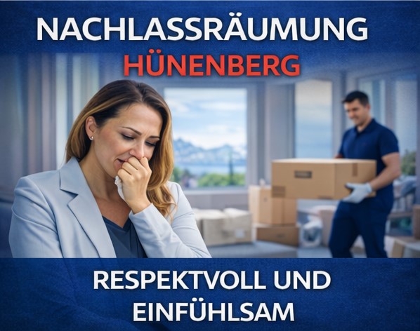 Diskrete Todesfallräumung in Hünenberg mit professionellem Räumungsservice