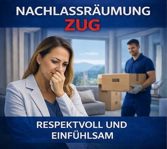 Diskrete Todesfallräumung in Zug mit professionellem Räumungsservice