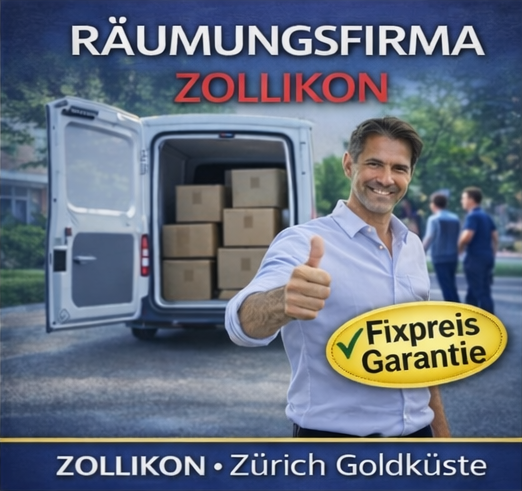 Professionelle Räumungsfirma in Zollikon für Räumungen, Entsorgung und Haushaltsauflösungen