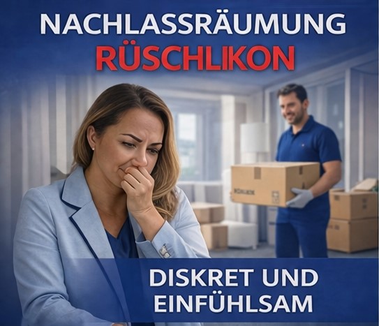 Diskrete Todesfallräumung in Rüschlikon mit professionellem Räumungsservice