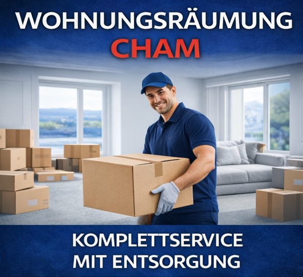 Professionelle Wohnungsräumung in Cham mit zuverlässigem Komplettservice