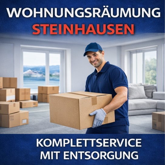 Professionelle Wohnungsräumung in Steinhausen mit zuverlässigem Komplettservice